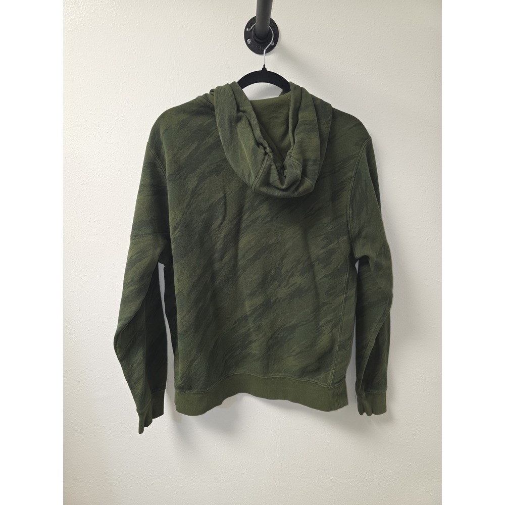 Nike Men's Hoodie Medium‎ Green Camo Sweatshirt DD5126-326 Pullover Swoosh Neon - Picture 8 of 8